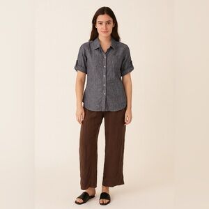 Oh My Gauze! Brown Elastic Waist Pants Size 3 XXL EUC